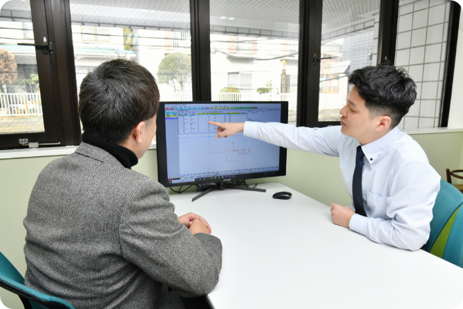 新たな従業員様への操作説明も対応